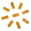 COSMEVIVI 9pcs Wood Bagua Divination Cards Chinese Feng Shui Tools for Spiritual Guidance Lightweight and Portable for Learning and Daily Use view 1