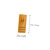 COSMEVIVI 9pcs Wood Bagua Divination Cards Chinese Feng Shui Tools for Spiritual Guidance Lightweight and Portable for Learning and Daily Use view 2