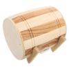 Abaodam Wooden Wine Barrel Piggy Bank for Boys and Girls Savings Box Coin Storage Bank Adult Money Jar view 1