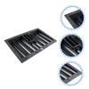 COSMEVIVI Thick Plastic Poker Chips Tray Sturdy Storage Holder for Table Gaming Organizes and Keeps Chips Tidy for Family Gatherings and Parties view 4