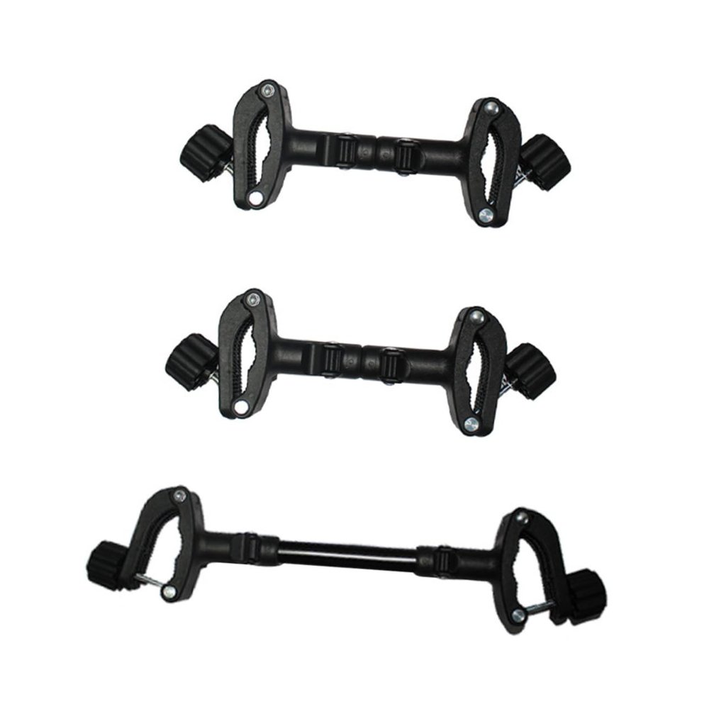 Vaguelly 3pcs Adjustable Twin Stroller Connector Lightweight and Portable Connectors for Twin Strollers for Outings and Family Walks