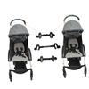 Vaguelly 3pcs Adjustable Twin Stroller Connector Lightweight and Portable Connectors for Twin Strollers for Outings and Family Walks view 3