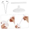 Abaodam 4pcs Doll Support Stands White Display Holders Figures Home Organization and Shop Decoration view 2