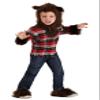 Fun Costumes Werewolf Costume Toddler Fierce Werewolf Costume for Kids 4T Bundle view 1