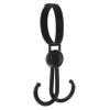 COOLHIYA 5pcs Multi-Function Stroller Hook Double Hook Hanger for Shopping Bags Wheelchairs Portable Strong Bearing Capacity Safe Convenient Use for Parents The Go view 4