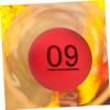 VICASKY 10pcs Seamless Lottery Balls for Raffle Drawings Party Games and Events Printed Pong Balls Easy to Hold and Store view 3