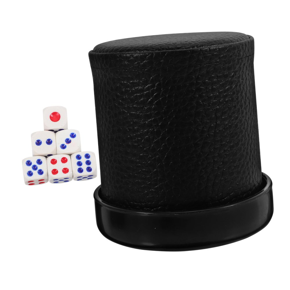 Abaodam Party Dice Cup with Base Practical Dice Shaking Container for Games Lightweight and Portable for Ktv and Bar Entertainment Enhances Game Atmosphere