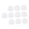 COOLHIYA 10pcs Transparent Pacifier Storage Box Pacifier Holder Design for Safe Storage for Mothers to Keep Clean and Organized view 1