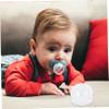 COOLHIYA 10pcs Transparent Pacifier Storage Box Pacifier Holder Design for Safe Storage for Mothers to Keep Clean and Organized view 3