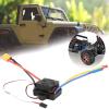 60A Brushless ESC 1/10 RC Car Model, Enhanced Throttle Response, Low Voltage Cut Off for RC Car (XT60) view 4