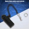 Metal Trailer Buckle Connection Component, Easy to Install, High Simulation, 1/10 RC Car, Black Metal, Fit for (Black) view 4