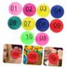VICASKY 50pcs Balls Lottery Balls Party Game Props Raffle Seamless Lottery Game Material view 4