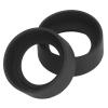 2 Pieces Stereo Microscope Eyepiece Eye Cup, Applicable Eyepieces Rubber Flat Angle Eyepiece Guard, with Clear, Comfortable Material view 1