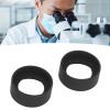 2 Pieces Stereo Microscope Eyepiece Eye Cup, Applicable Eyepieces Rubber Flat Angle Eyepiece Guard, with Clear, Comfortable Material view 4