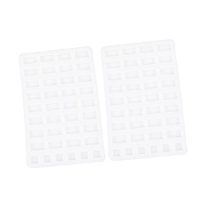 TEHAUX 2pcs Miniature Brick Mold DIY Mold for Table Scenes Micro Landscape and Building Accessories Create Mini Bricks Easily for Crafts and Decorations