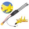 50A Brushless ESC, Super Anti Interference, Fast Start Response with BEC Output Easy Loop Menu Settings for RC Airplanes view 4