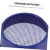 Sosoport Round Soil Sieve Garden Tool Multi-Function Mesh Sifting Pan for Soil and Rocks for Garden Planting and Sifting Fruits Lightweight Design view 2