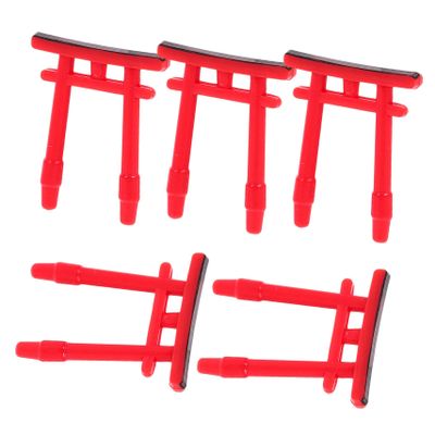 Parliky 5pcs Miniature Gate Japanese Decor for Micro Landscape Zen Garden Art Realistic PVC Craft