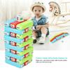 LIZEALUCKY Block Stacking Game Building Block Set, 30Pcs Blocks Stacking Toy, Tower Building Educational Board Game, Interactive Tabletop Game Toys for Family view 3