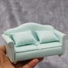 GLSTOY Miniature Sofa for Dollhouse Scale Miniature Furniture Adorable Tiny Couch Toy Accessory view 2