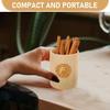 Chinese Divination Tool Set Hexagram Stick Bamboo Fortune Telling Pot Vintage Style for Feng Shui 1 I Ching Sticks Traditional Taoism Practice Tools Accurate and Spiritual Guidance Prop with Bucket view 2