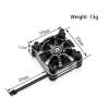 RC Accessory Compatible with ESC for XD10 for PRO Metal High Speed Fan 5V-8V 22000rpm for Mini RC Car Repair Part Drift Replacement Part(Black) view 4