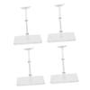 VICASKY 4pcs Adjustable Action Figure Stand Transparent Doll Model Support Holder Portable Display Base for Toy Figures for Organizing and Showcasing Collectibles view 1
