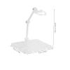 VICASKY 4pcs Adjustable Action Figure Stand Transparent Doll Model Support Holder Portable Display Base for Toy Figures for Organizing and Showcasing Collectibles view 2