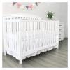 Bed Skirt Crib Bed Skirt Add White Top Sheets -4 Sides Pleated Ruffles for Baby Boys Girls Toddler Nursery Bedspread Easy-Going Bed Skirt(Violet,60x120x36cm) view 4