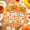 JUESMOS Thanksgiving Bingo Games for Kids Adults 24 Players Turkey Fall Thanksgiving Bingo Cards Thanksgiving Party Games Supplies Favors for Family School Classroom Game Activities 5 x 7 Inches view 3