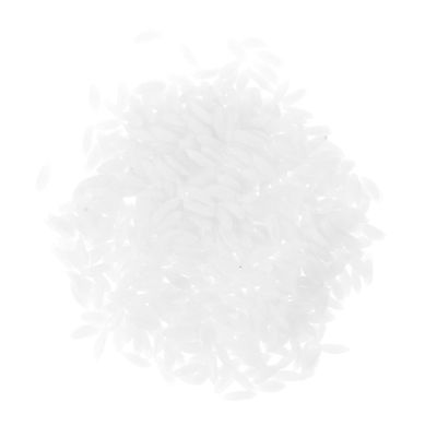 Hemoton Realistic Fake Rice Model Decorations for Photography Props Supermarket Displays and Home Decor High-Simulation Rice Shape Adornments Approx Per Pack