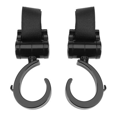 360 Rotation Baby Infant Stroller Pushchair Hook ABS Plastic Hanger Accessories