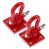Abaodam 2pcs Trailer Rescue Buckles for Rc Crawler Cars Toy Car Parts Realism and Fun for Model Climbing Vehicles view 1