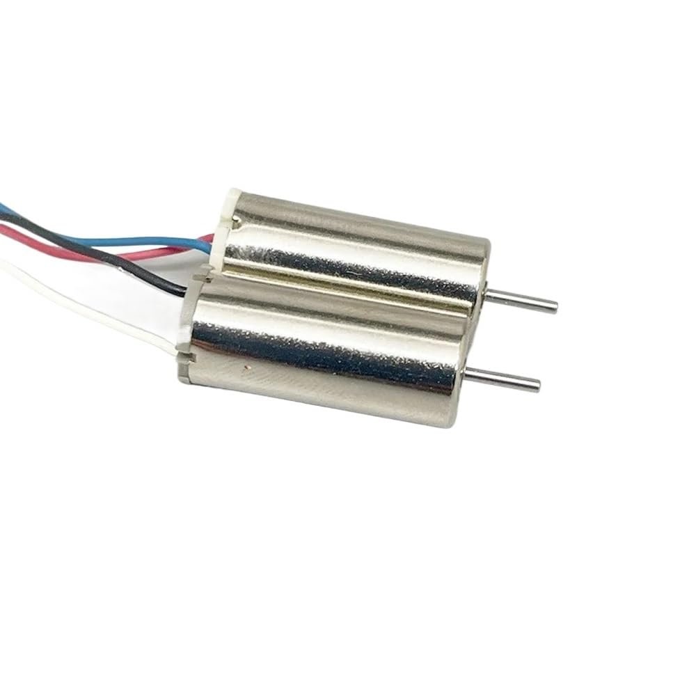 OQATNXUR 1PCS 8520 8.5mm*20mm Coreless DC Electronic Starter DC 3V 3.7V 40000RPM Ultra-High Speed Engine DIY RC Drone(1PC Motor Red Blue)