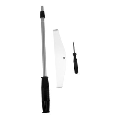 ibasenice Telescopic Poker Chip Rake Chip Collector for Cleanup Metal Design Convenient Storage for Poker and Enthusiasts