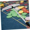 ibasenice Telescopic Poker Chip Rake Chip Collector for Cleanup Metal Design Convenient Storage for Poker and Enthusiasts view 2