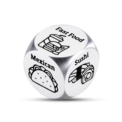 GGOJAGST Husband Valentines Gifts from Wife Wedding Registry Ideas Practical Gifts for Wife Date Night Food Dice Couples Adults