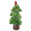 Jeanoko Dancing Plush Christmas Tree Singing Christmas Tree with 8 Songs Light and Swing Long Press Continuous Broadcast for Xmas Tree Toys (Dancing Stump Christmas Tree) view 1