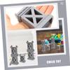 Alasum 9pcs Train Bridge Support Risers Track Accessories for Stability Toy Train Layouts for Enhancing Playtime and Creativity view 3