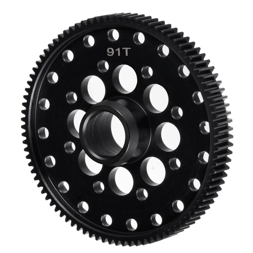 BRKRC 48P 91T Steel Spur Gear for Arrma 1/10 4x4 Granite Senton Vortek Electric Car/Truck Upgrade Parts