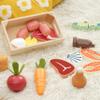 PairPear Wooden Toys Play Food Sets for Kids Kitchen, Kids Toy Food Cutting Vegetables Set for Toddlers 3+ Years Old, Pretend Food Play Kitchen Accessories for Girls and Boys view 3