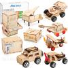 9 Set STEM Science Kits for Kids 8-12, Toys for Ages 8-13, Gifts for 8 9 10 11 12 13 Year Old Boys and Girls, Wooden 3D Puzzles, Educational Projects, Crafts Building Kits view 1