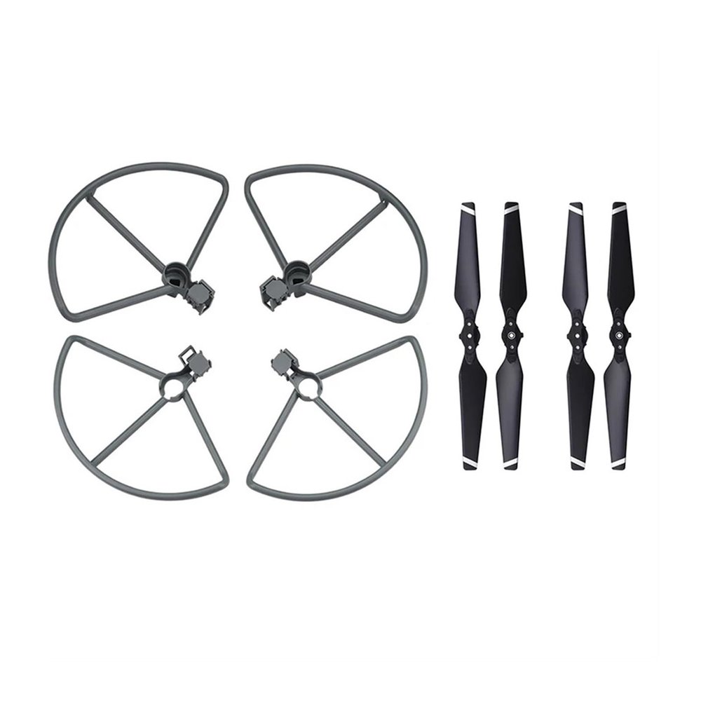 4pcs Drone Propeller Guards Landing Gear Protectors Quick Release Bumper For Mavic Pro Platinum Compatible Models(Propeller 2 in 1)