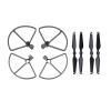 4pcs Drone Propeller Guards Landing Gear Protectors Quick Release Bumper For Mavic Pro Platinum Compatible Models(Propeller 2 in 1) view 1