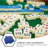 Abaodam 8pcs Mahjong Tile Shuffling Mechanism Compact Mahjong Tile Mixing Tray for Setup and Sorting for Players and Enthusiasts view 4