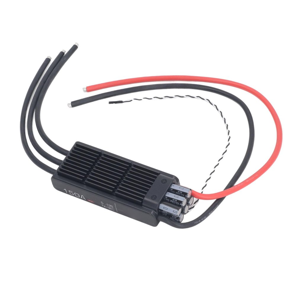 150A Brushless ESC, Excellent Heat Dissipation 150A RC Airplane ESC Multiple Plastic Aluminum Alloy for RC Aircraft