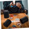 Alasum 5sets Plastic Dice Shaker Cup Dice Game for Parties Small for Adults Boys and Girls Random Style view 4