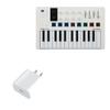 BoxWave Charger Compatible with Arturia MiniLab 3 - PD GAN miniCube (30W), 30W Tiny PD GAN Type-C Wall Charger - Winter White view 1