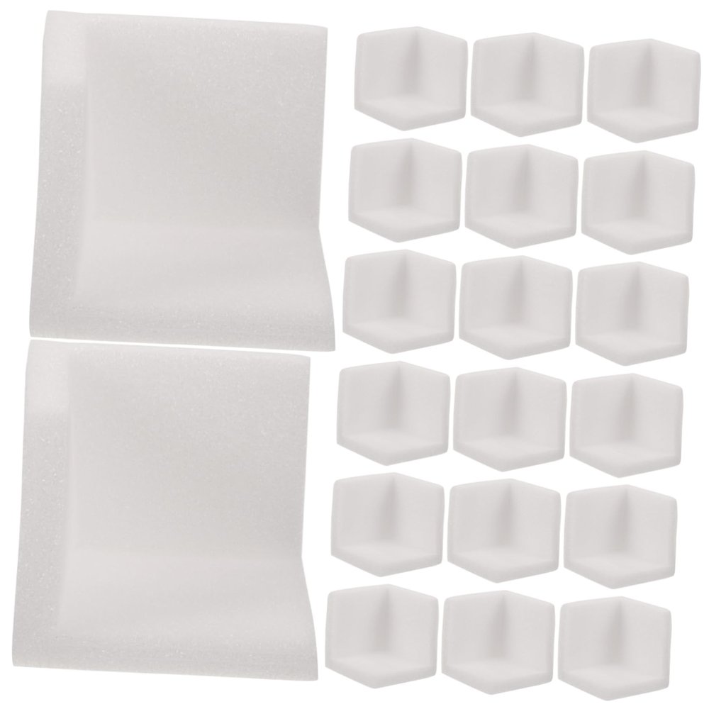 QUMIIRITY 50pcs Corner Protectors for Furniture Picture Frames -Collision Bumpers for Safe Packaging Transport for Protecting Delicate Items