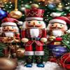 1000 Pieces of Puzzle,Christmas Nutcracker Christmas Series Wooden Puzzle,Dust-Free Perfect Interlocking,Suitable for Home Decoration,Birthday Gifts,Suitable for Both Men and Women view 1